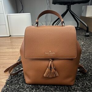 Brown Kate spade backpack